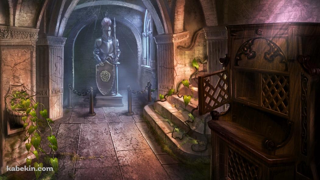教会の地下 / ヨーロッパの壁紙(1051px x 591px) 高画質 PC・デスクトップ用