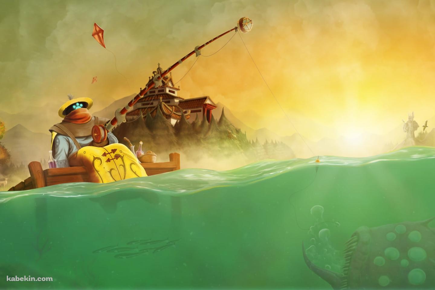 釣りをするジャックス / League of Legendsの壁紙(1440px x 960px) 高画質 PC・デスクトップ用