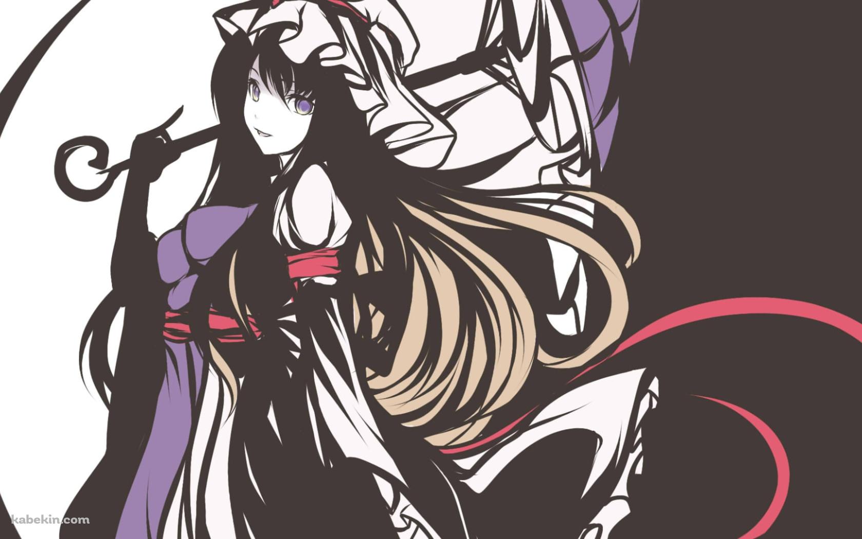 紫の傘をさす八雲 紫 / 東方の壁紙(1680px x 1050px) 高画質 PC・デスクトップ用