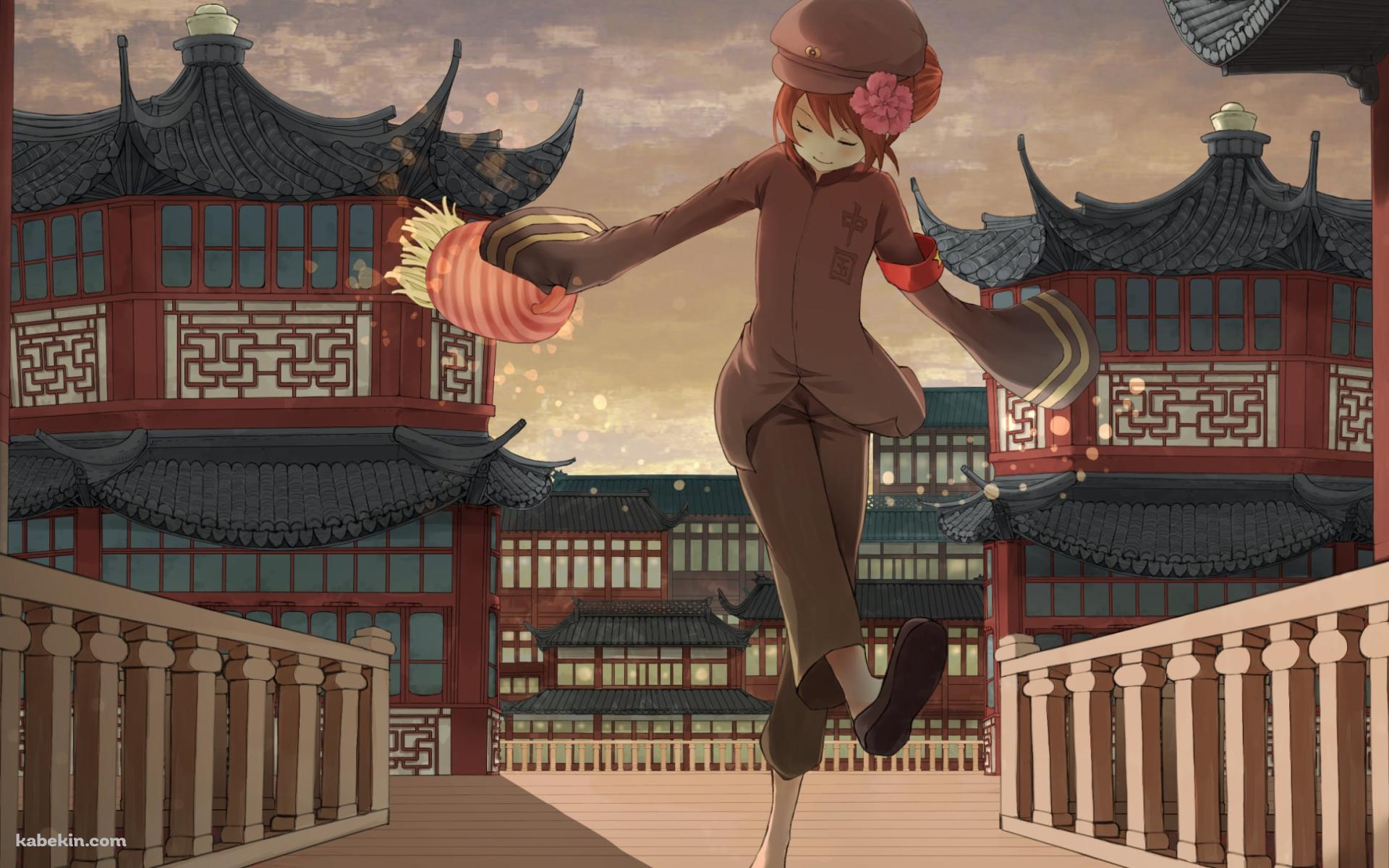 街を歩く中国 / ヘタリア Axis Powersの壁紙(1920px x 1200px) 高画質 PC・デスクトップ用