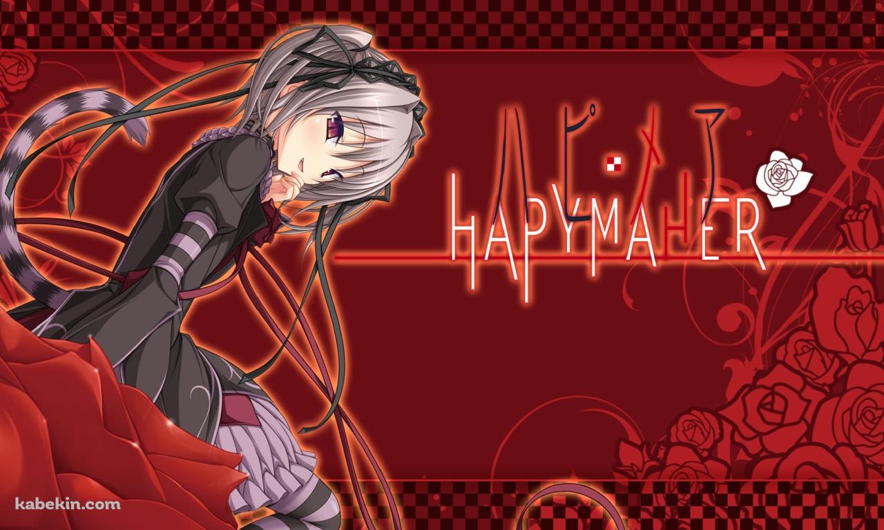 黒いドレスを着た内藤舞亜 / ハピメアの壁紙(1280px x 768px) 高画質 PC・デスクトップ用