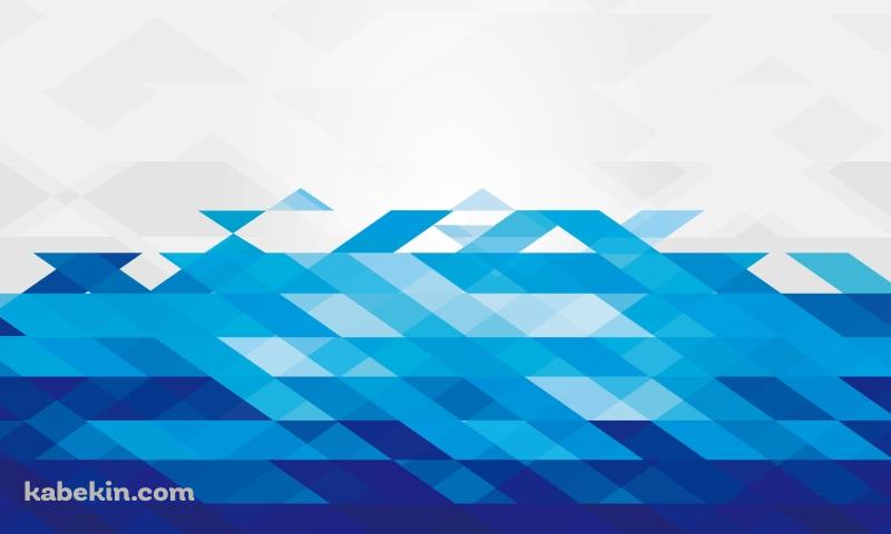 濃淡のある青と白の交配テクスチャーの壁紙(800px x 480px) 高画質 PC・デスクトップ用