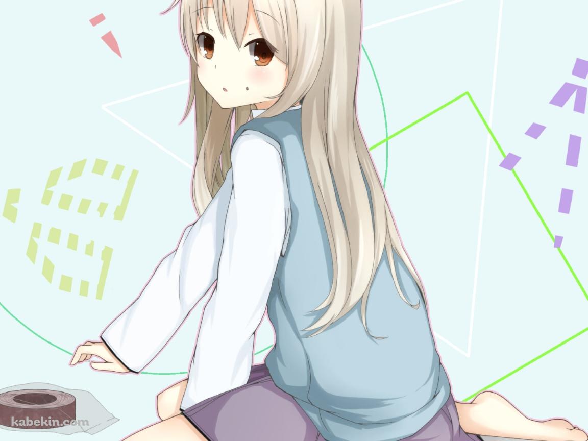 こちらに振り返る椎名ましろ / 制服 / さくら荘のペットな彼女の壁紙(1152px x 864px) 高画質 PC・デスクトップ用
