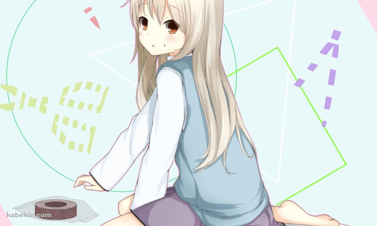 こちらに振り返る椎名ましろ / 制服 / さくら荘のペットな彼女の壁紙(1280px x 768px) 高画質 PC・デスクトップ用