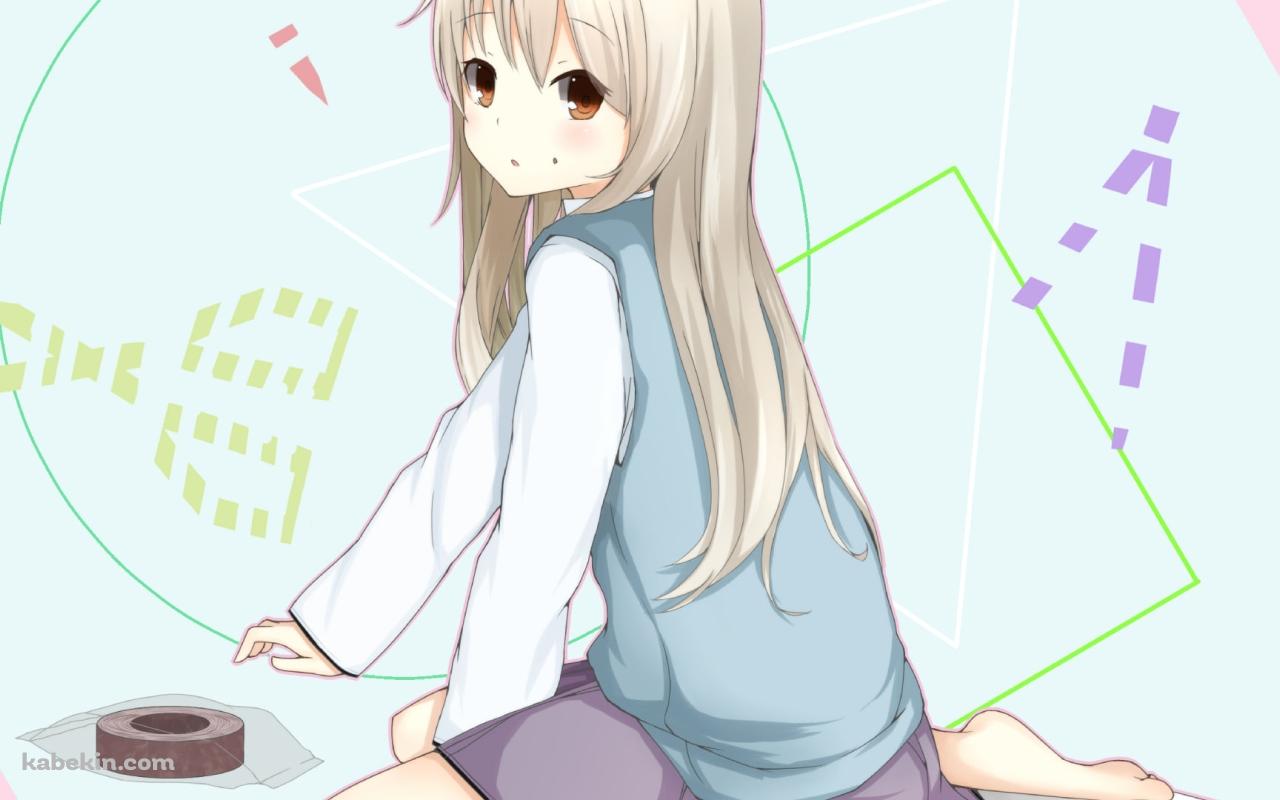 こちらに振り返る椎名ましろ / 制服 / さくら荘のペットな彼女の壁紙(1280px x 800px) 高画質 PC・デスクトップ用