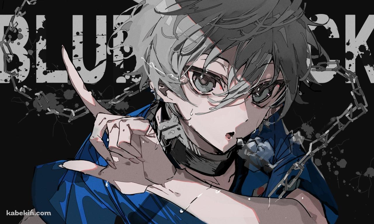 右手の人差し指を立てる凪誠士郎 / ブルーロックの壁紙(1280px x 768px) 高画質 PC・デスクトップ用
