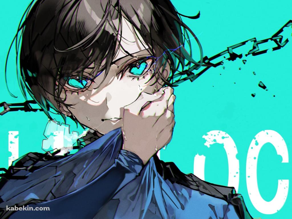 鎖につながれた糸師凛 / ブルーロックの壁紙(1024px x 768px) 高画質 PC・デスクトップ用