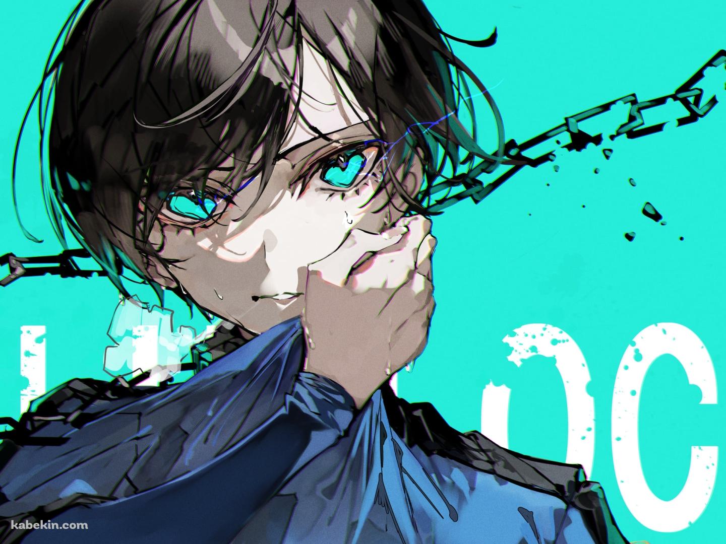 鎖につながれた糸師凛 / ブルーロックの壁紙(1440px x 1080px) 高画質 PC・デスクトップ用
