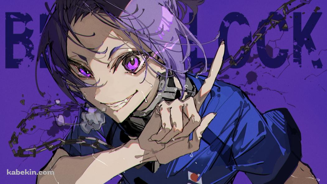右手の人差し指を立てる御影玲王 / ブルーロックの壁紙(1051px x 591px) 高画質 PC・デスクトップ用