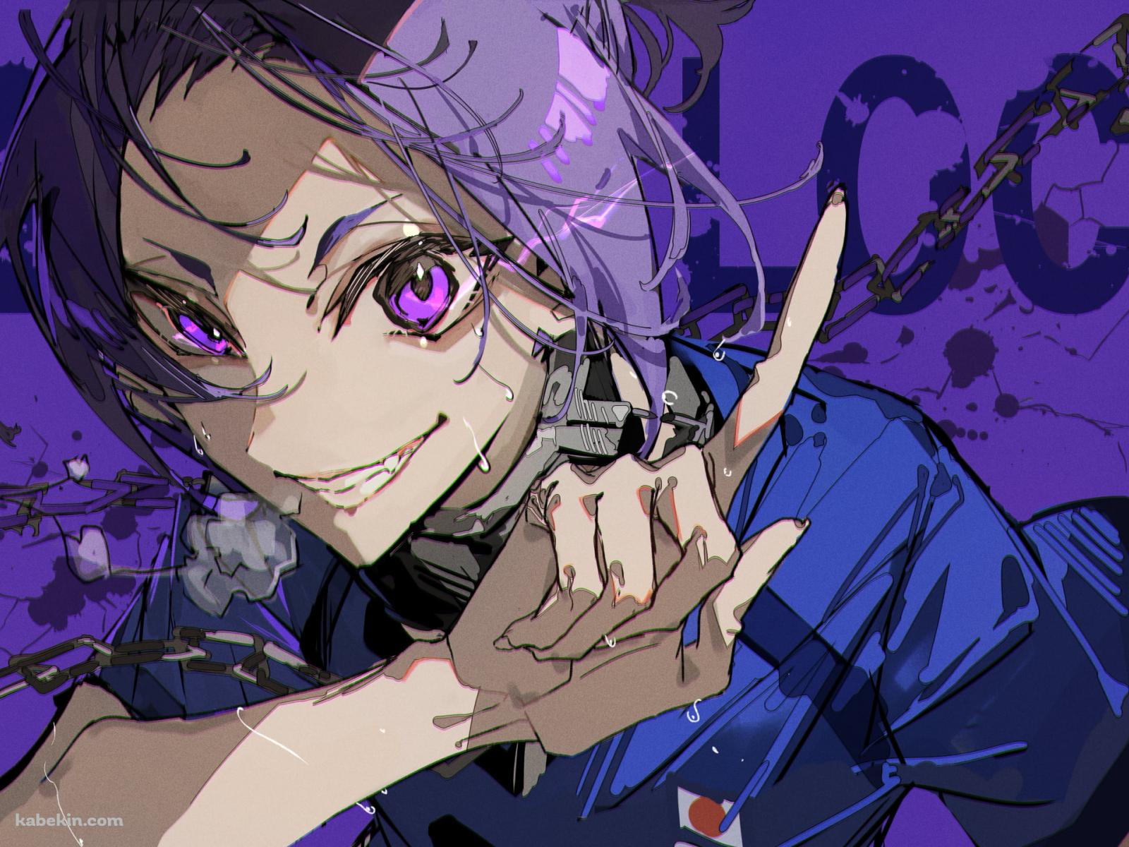 右手の人差し指を立てる御影玲王 / ブルーロックの壁紙(1600px x 1200px) 高画質 PC・デスクトップ用