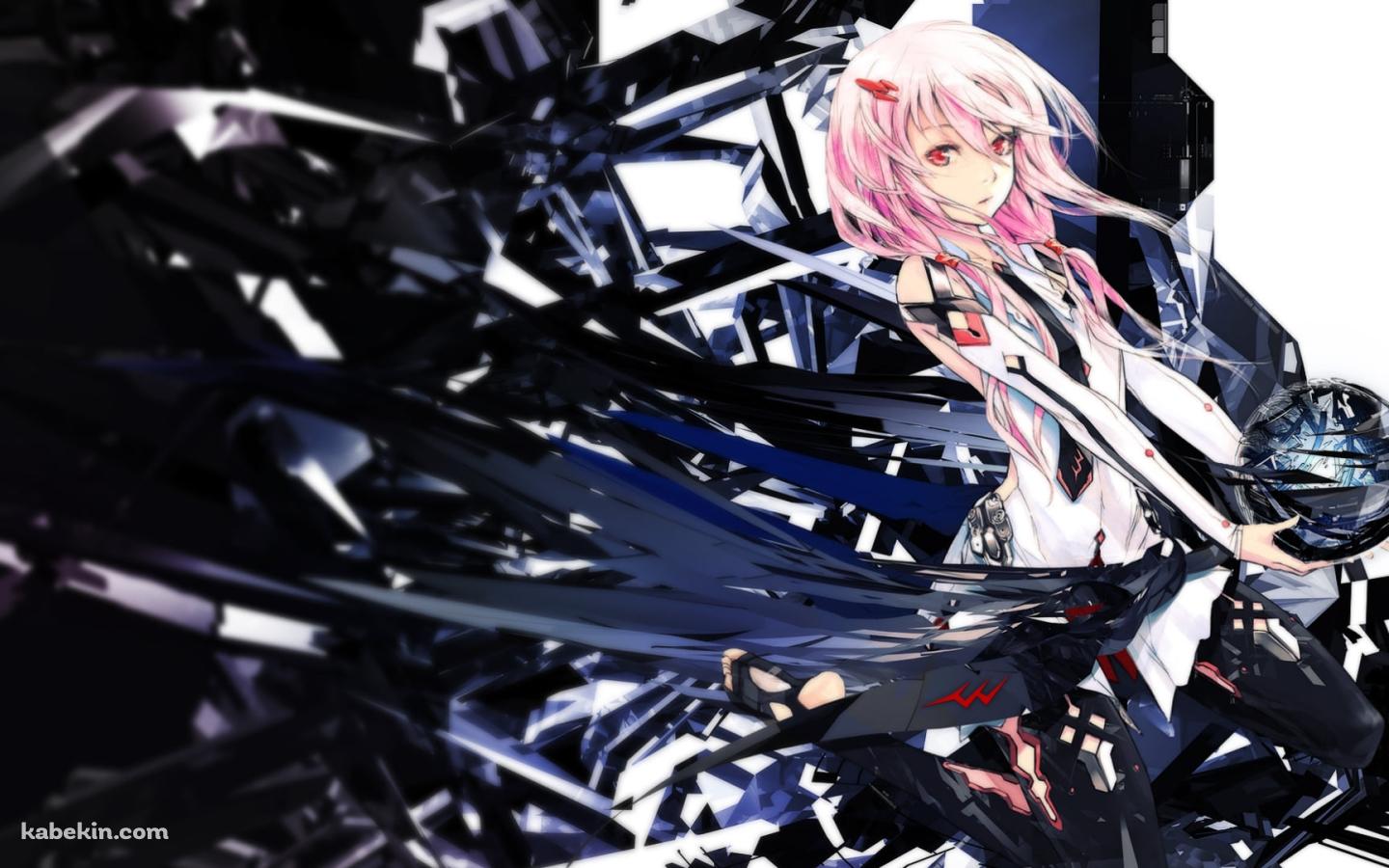 黒い球体を持つ楪いのり / ギルティクラウンの壁紙(1440px x 900px) 高画質 PC・デスクトップ用