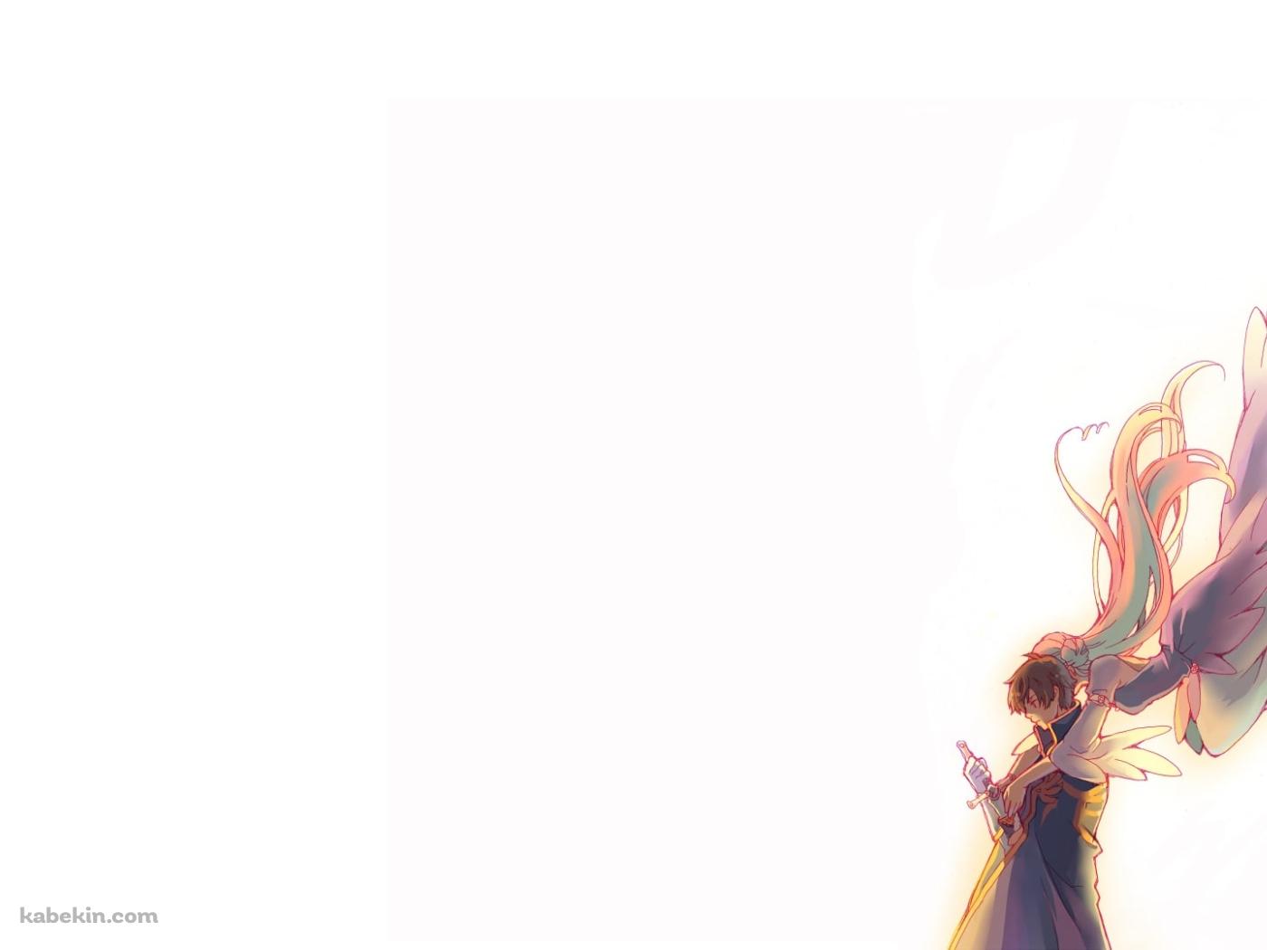 枢木スザクとユーフェミア・リ・ブリタニア / コードギアスの壁紙(1400px x 1050px) 高画質 PC・デスクトップ用
