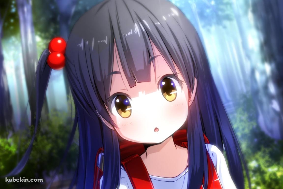 赤いランドセルを背負った北白川あんこ / たまこまーけっとの壁紙(1152px x 768px) 高画質 PC・デスクトップ用