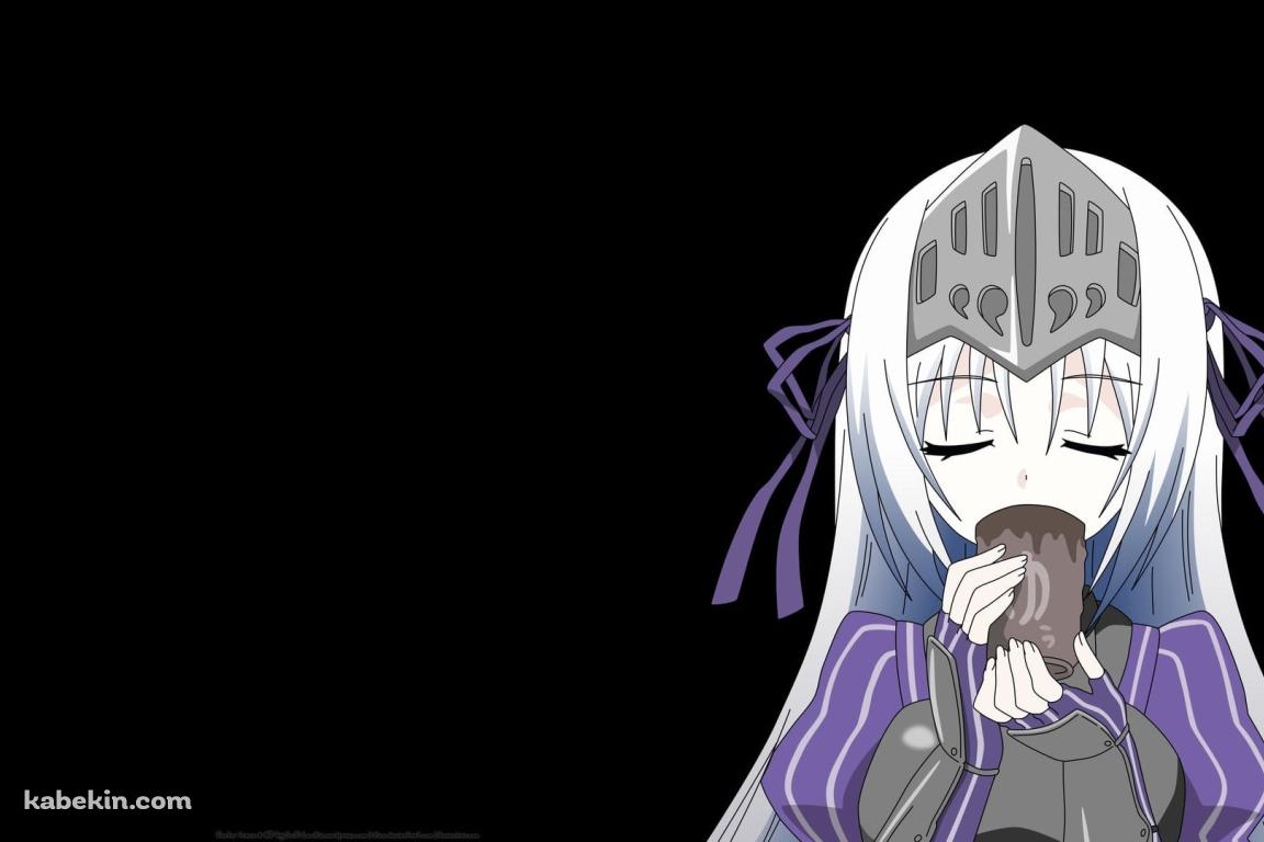 お茶を飲むユークリウッド・ヘルサイズ / これはゾンビですか?の壁紙(1152px x 768px) 高画質 PC・デスクトップ用