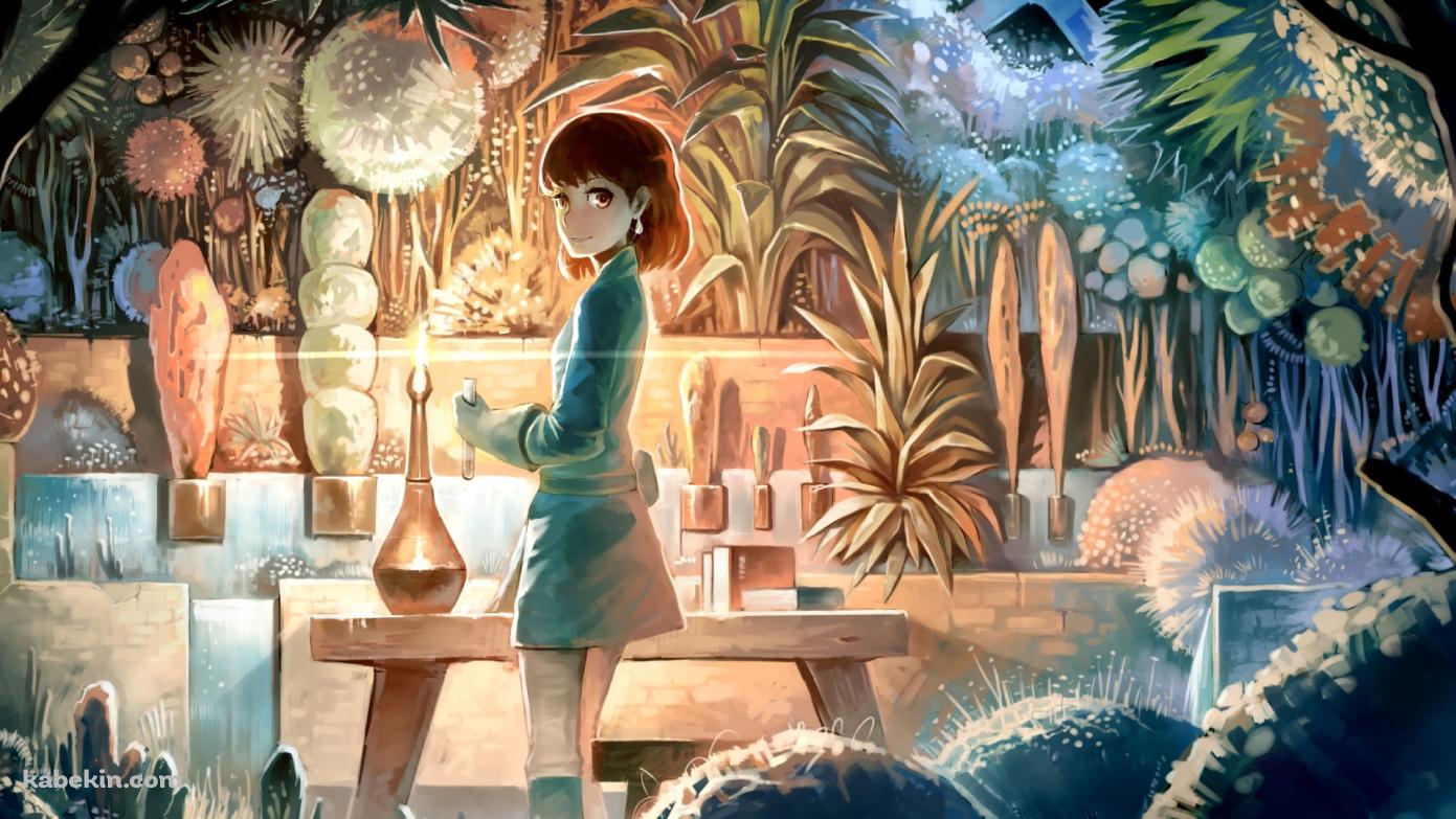 こちらに振り向くナウシカ / 風の谷のナウシカ / ジブリの壁紙(1391px x 783px) 高画質 PC・デスクトップ用