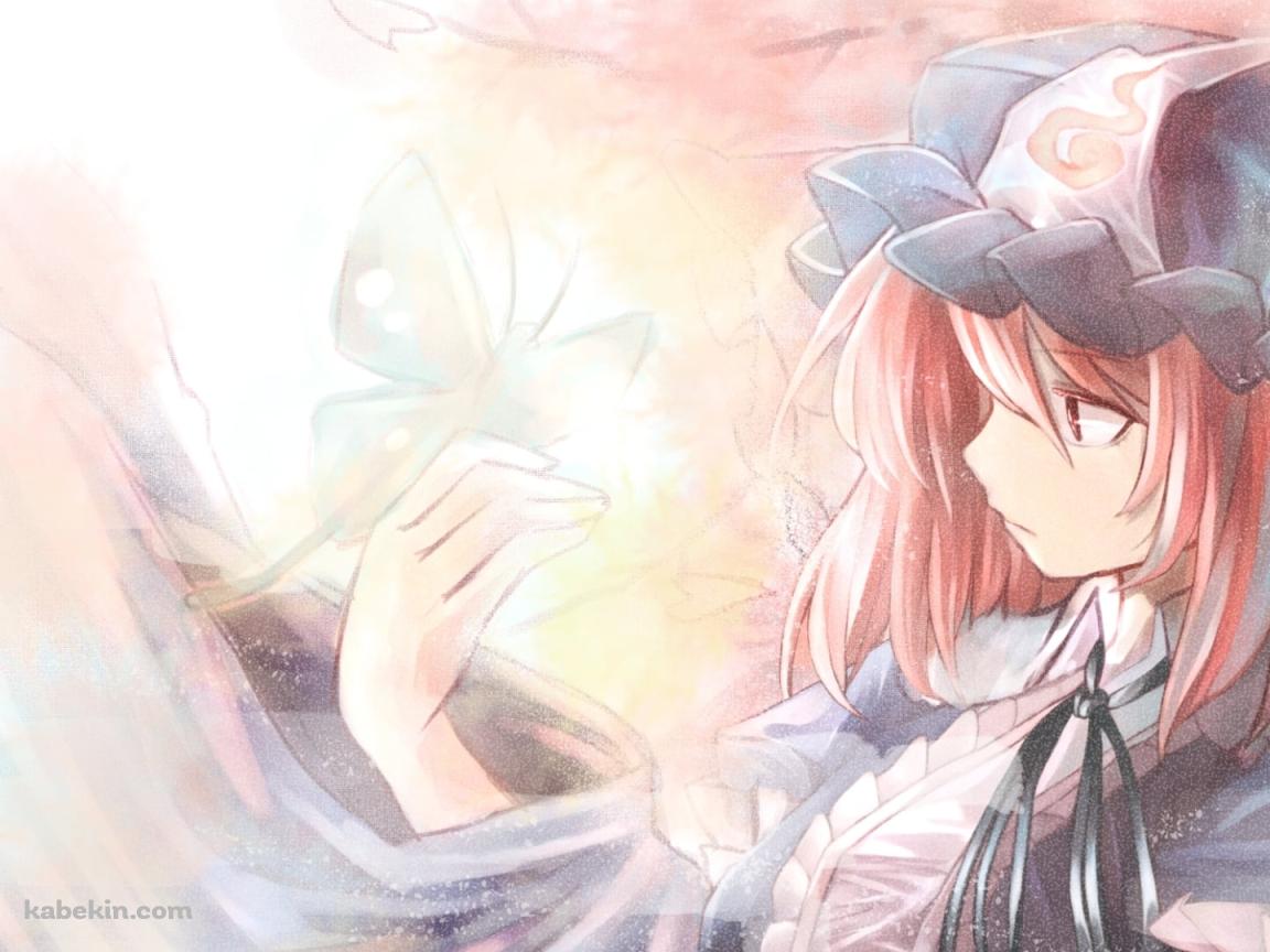 鉛筆で描いた西行寺幽々子 / 東方の壁紙(1152px x 864px) 高画質 PC・デスクトップ用