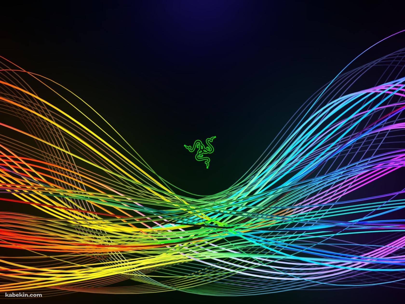 RAZER / Rainbow RGB LINEの壁紙(1680px x 1260px) 高画質 PC・デスクトップ用