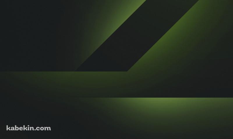 濃淡のある緑の背景 / ダークグリーンの壁紙(800px x 480px) 高画質 PC・デスクトップ用