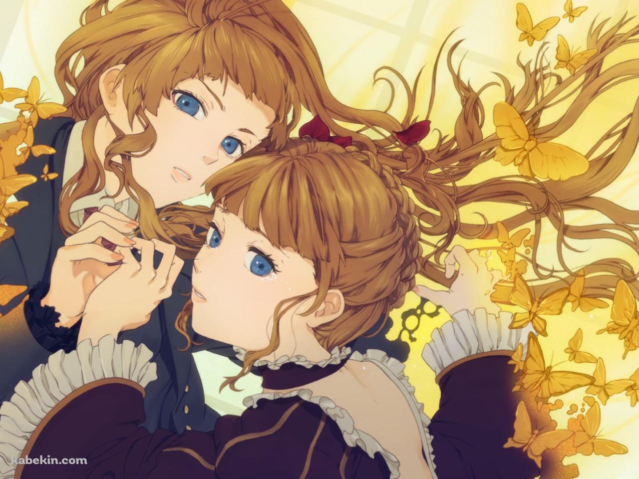 手をつなぐベアトリーチェ / うみねこのなく頃にの壁紙(1280px x 960px) 高画質 PC・デスクトップ用
