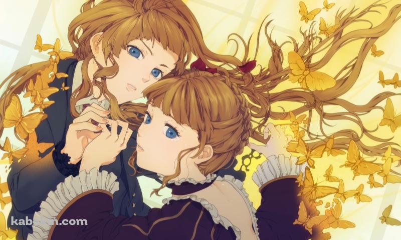 手をつなぐベアトリーチェ / うみねこのなく頃にの壁紙(800px x 480px) 高画質 PC・デスクトップ用