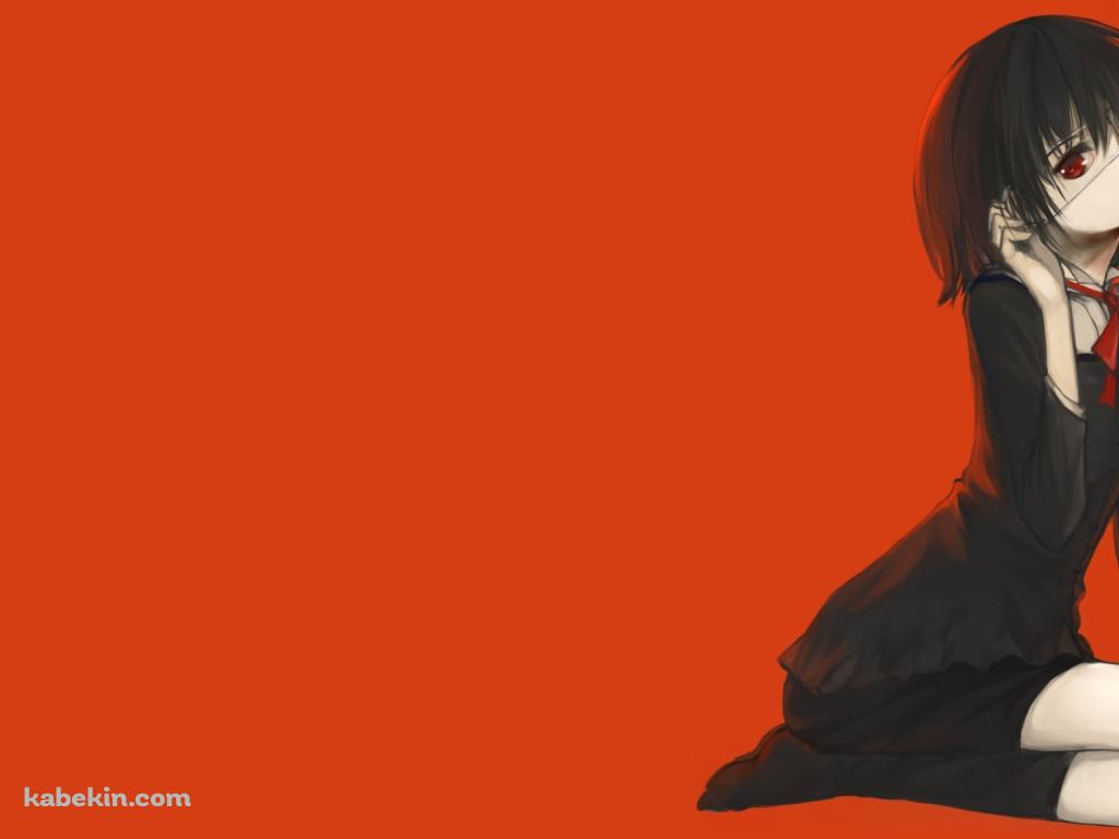 眼帯をした見崎鳴 / Anotherの壁紙(1024px x 768px) 高画質 PC・デスクトップ用