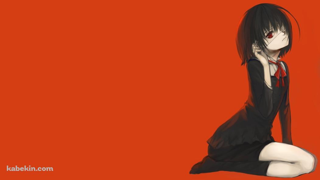 眼帯をした見崎鳴 / Anotherの壁紙(1051px x 591px) 高画質 PC・デスクトップ用