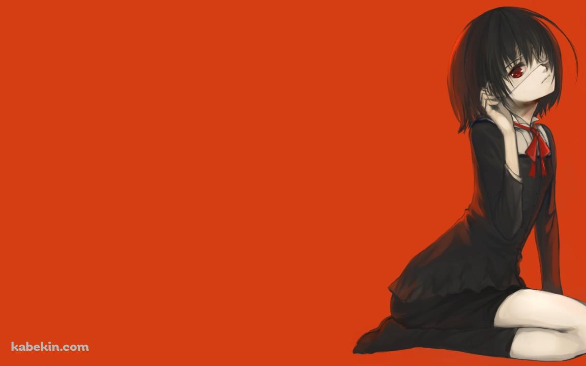 眼帯をした見崎鳴 / Anotherの壁紙(1152px x 720px) 高画質 PC・デスクトップ用