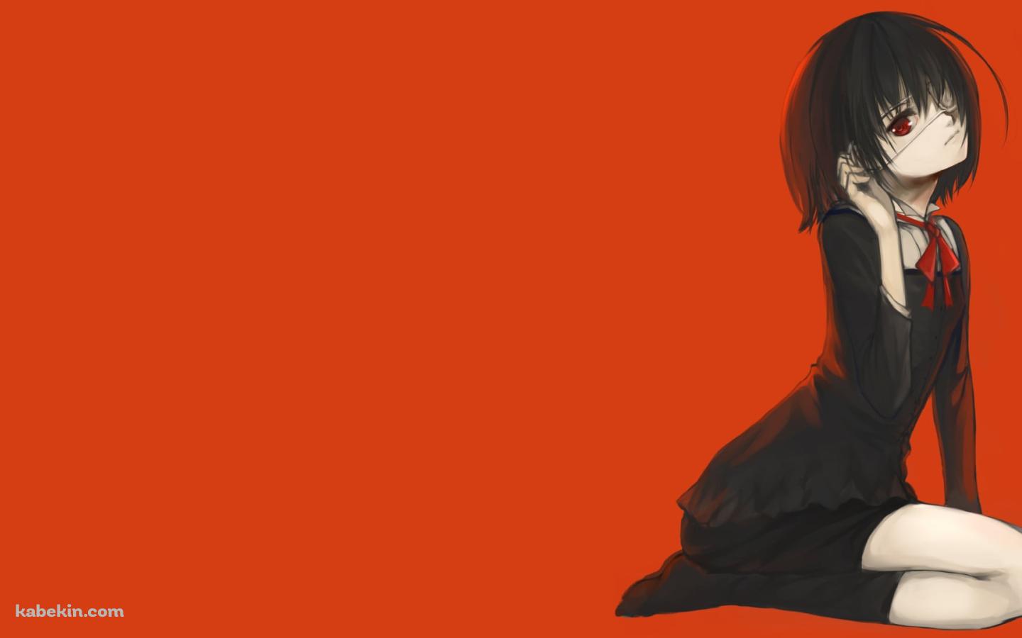 眼帯をした見崎鳴 / Anotherの壁紙(1440px x 900px) 高画質 PC・デスクトップ用