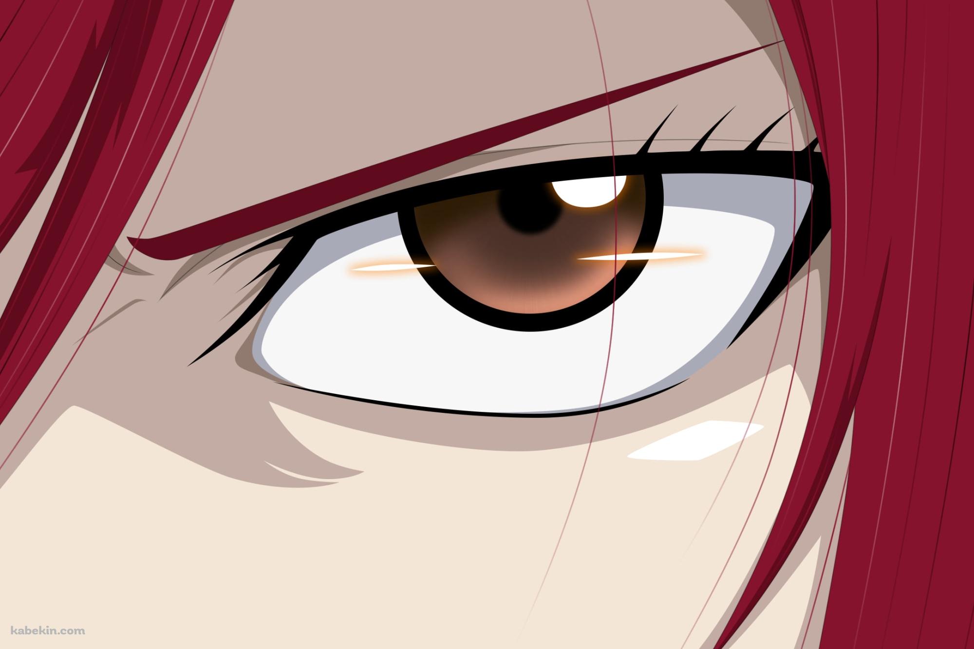 エルザ・スカーレットの鋭い眼光 / フェアリーテイルの壁紙(2000px x 1333px) 高画質 PC・デスクトップ用