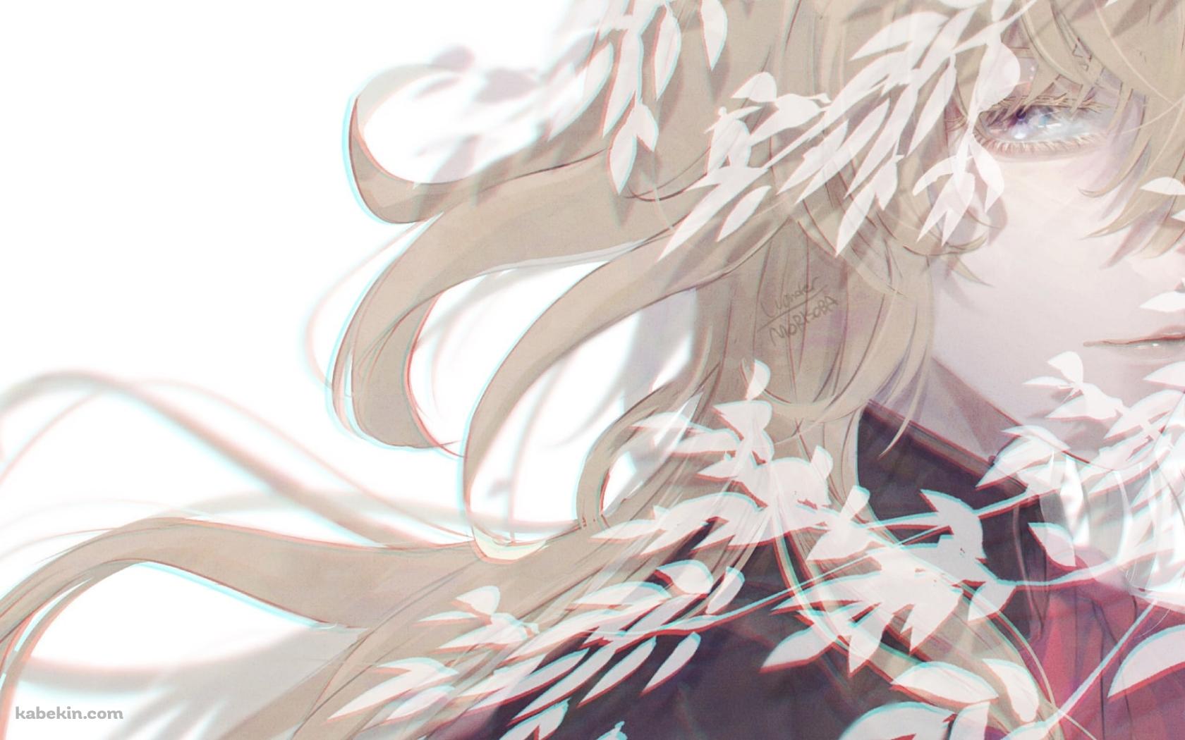 白い草と一文字則宗 / 刀剣乱舞の壁紙(1680px x 1050px) 高画質 PC・デスクトップ用
