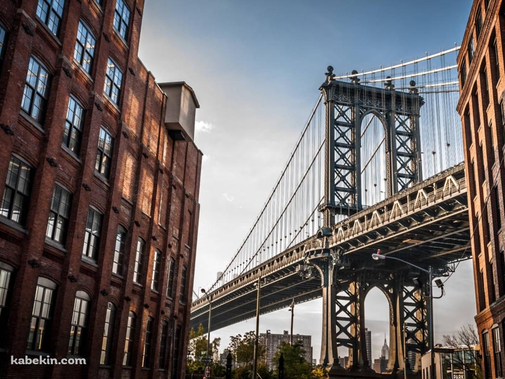 ブルックリン橋 / Brooklyn Bridge / ニューヨークの壁紙(1024px x 768px) 高画質 PC・デスクトップ用