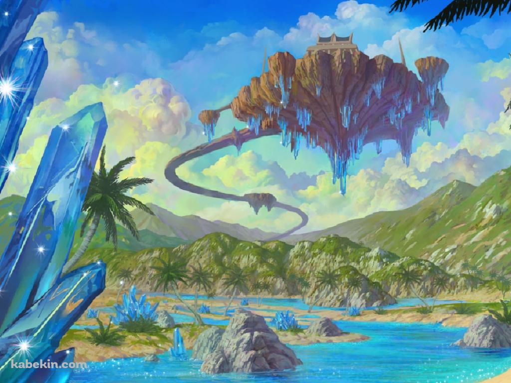 水晶があるステージ / リネージュの壁紙(1024px x 768px) 高画質 PC・デスクトップ用