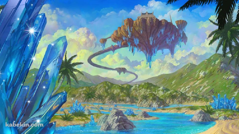 水晶があるステージ / リネージュの壁紙(960px x 540px) 高画質 PC・デスクトップ用