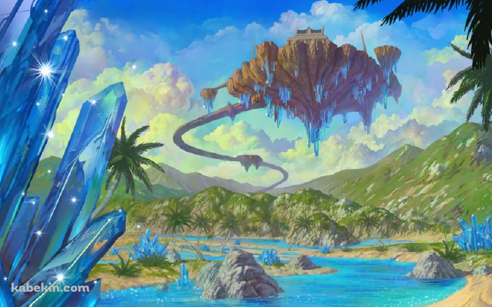 水晶があるステージ / リネージュの壁紙(960px x 600px) 高画質 PC・デスクトップ用