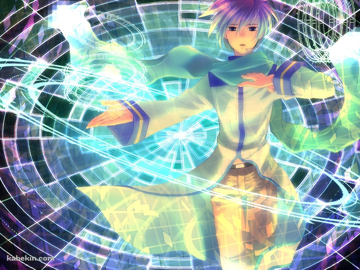 両手をかざすKAITO V3 / ボカロの壁紙(1152px x 864px) 高画質 PC・デスクトップ用