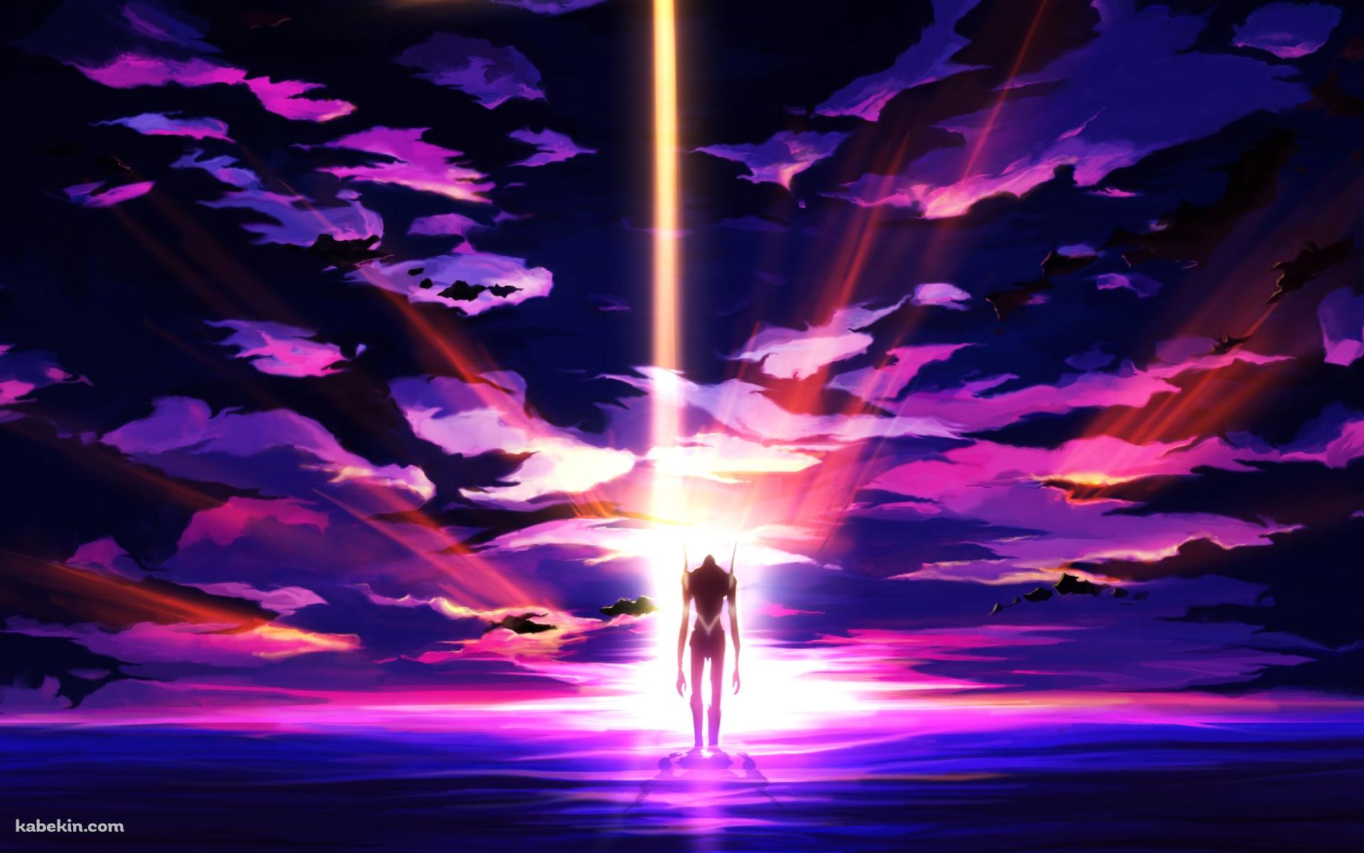 海を歩く初号機 / 新世紀エヴァンゲリオンの壁紙(1920px x 1200px) 高画質 PC・デスクトップ用