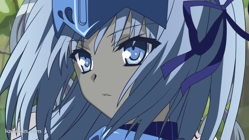 青い瞳のユークリウッド・ヘルサイズ / これはゾンビですか?の壁紙(1051px x 591px) 高画質 PC・デスクトップ用