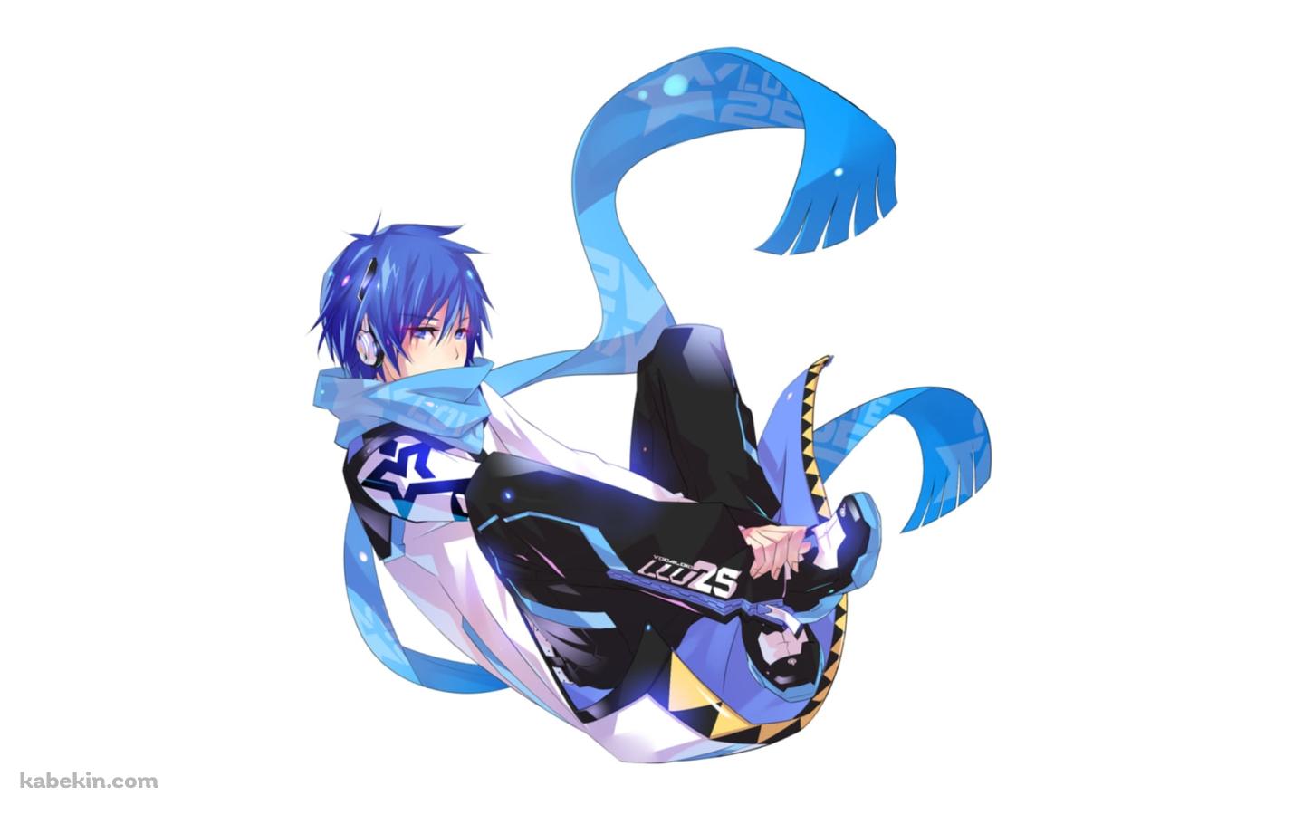 うずくまるKAITO V3 / ボーカロイドの壁紙(1440px x 900px) 高画質 PC・デスクトップ用
