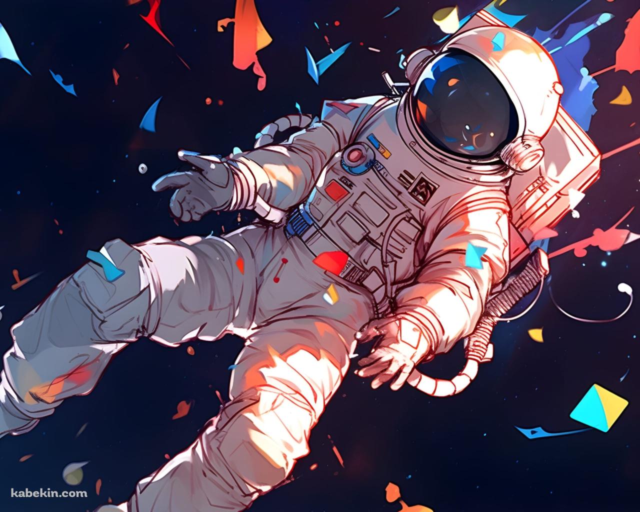 ポップなアート / 宇宙飛行士の壁紙(1280px x 1024px) 高画質 PC・デスクトップ用