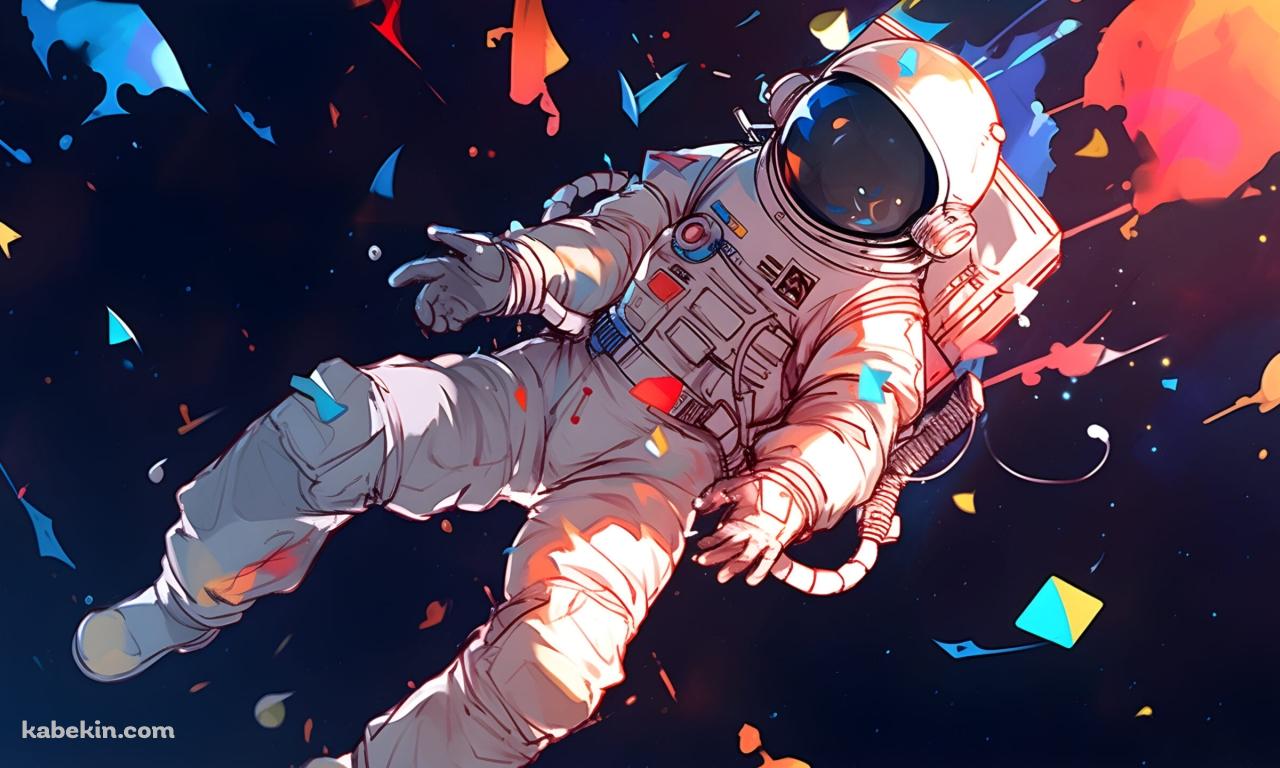 ポップなアート / 宇宙飛行士の壁紙(1280px x 768px) 高画質 PC・デスクトップ用
