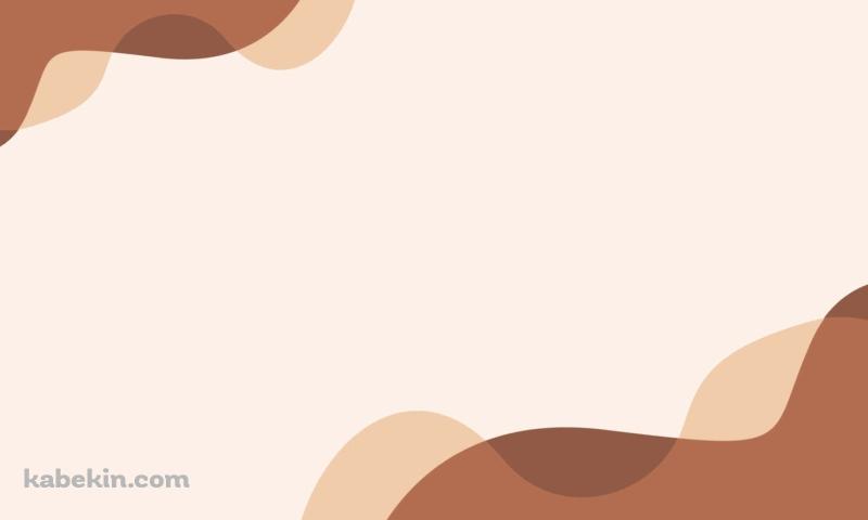 茶色の波のようなテクスチャーの壁紙(800px x 480px) 高画質 PC・デスクトップ用