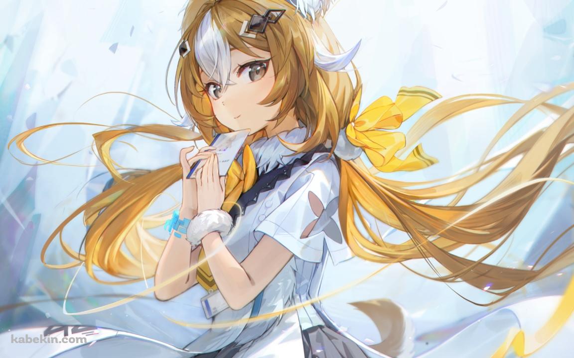 こちらを見つめる可愛いハンナ / ニューラルクラウド / ドールズフロントラインの壁紙(1152px x 720px) 高画質 PC・デスクトップ用