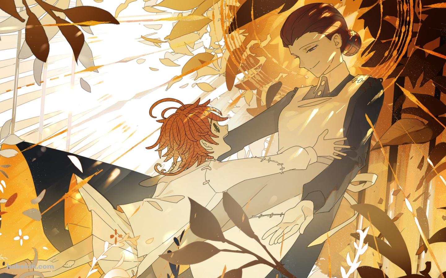 エマとイザベラ / 約束のネバーランドの壁紙(1440px x 900px) 高画質 PC・デスクトップ用