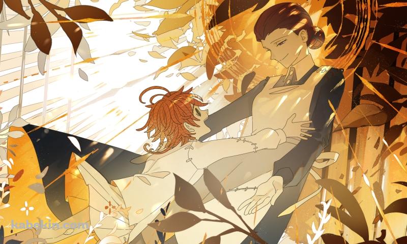 エマとイザベラ / 約束のネバーランドの壁紙(800px x 480px) 高画質 PC・デスクトップ用