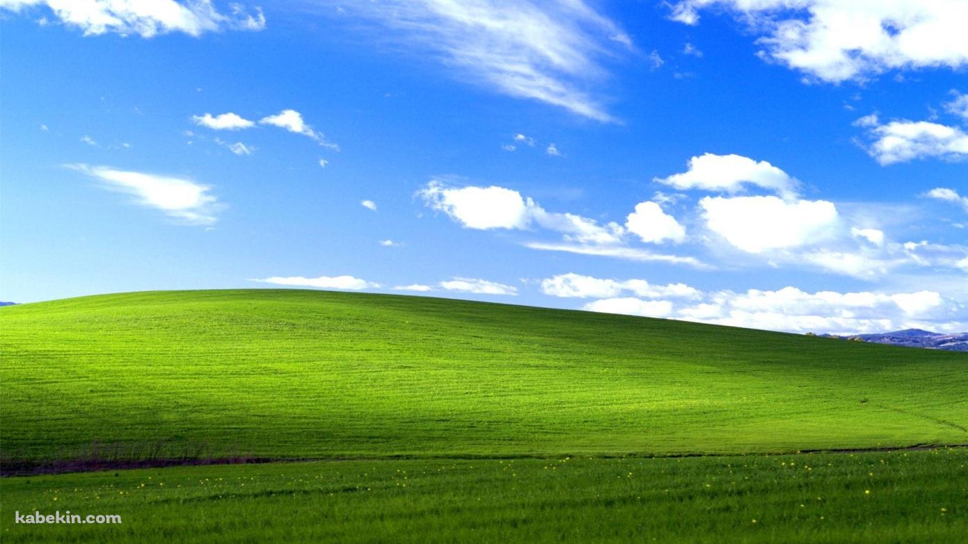 Windowsの例の丘 / 綺麗 / カリフォルニア州ソノマ郡 / アメリカの壁紙(1391px x 783px) 高画質 PC・デスクトップ用