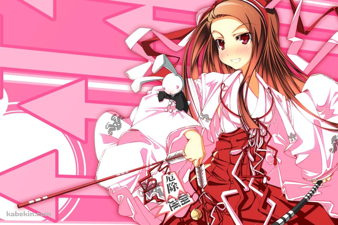 弓を射る水瀬伊織 / アイドルマスターの壁紙(1152px x 768px) 高画質 PC・デスクトップ用