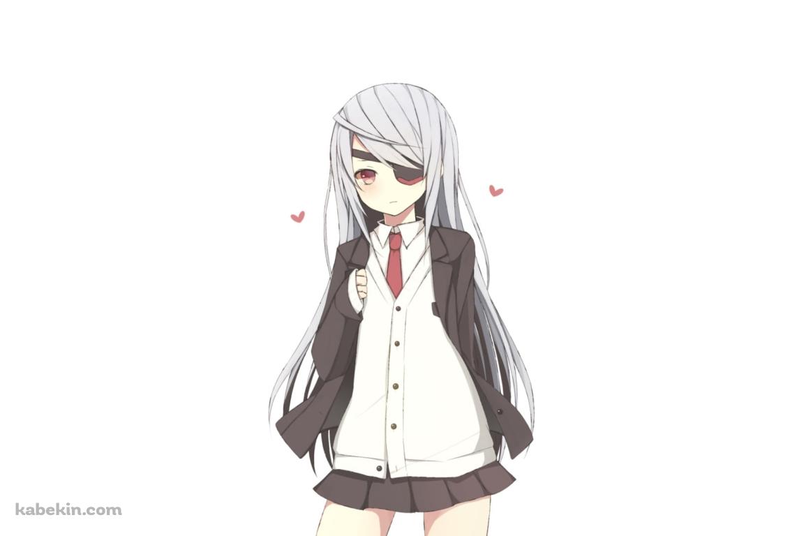 制服姿の可愛いラウラ・ボーデヴィッヒ / IS / インフィニット・ストラトスの壁紙(1152px x 768px) 高画質 PC・デスクトップ用