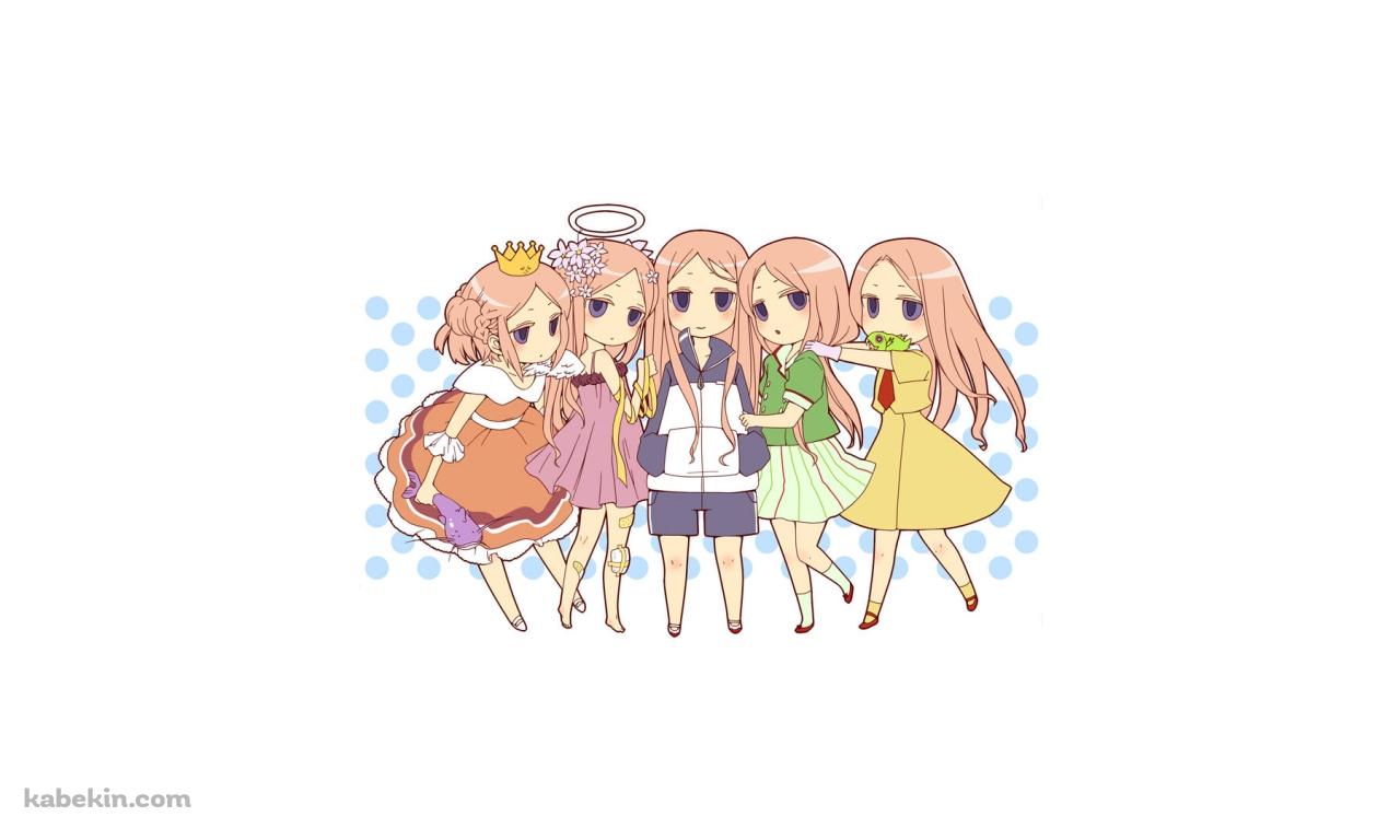 横に並んだニノ / 荒川アンダー ザ ブリッジの壁紙(1280px x 768px) 高画質 PC・デスクトップ用
