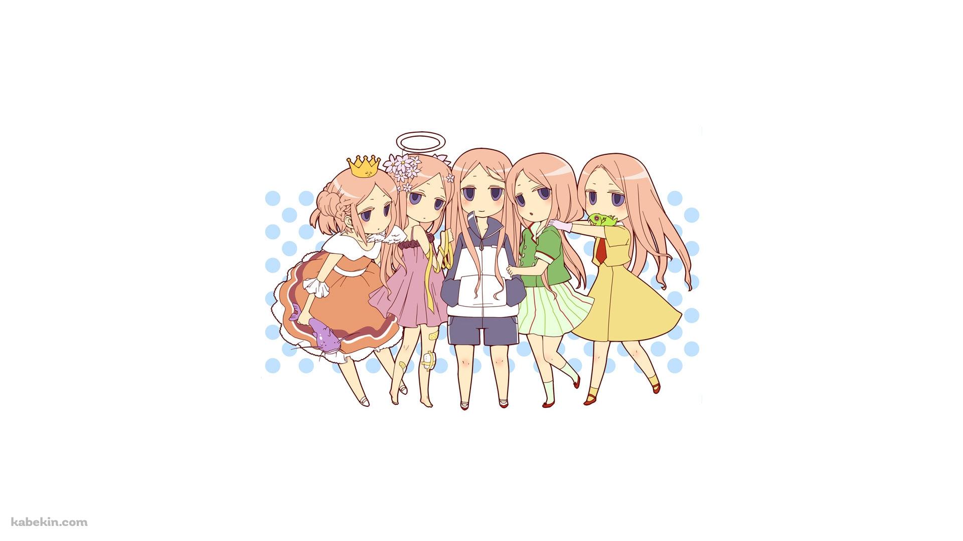 横に並んだニノ / 荒川アンダー ザ ブリッジの壁紙(1920px x 1080px) 高画質 PC・デスクトップ用