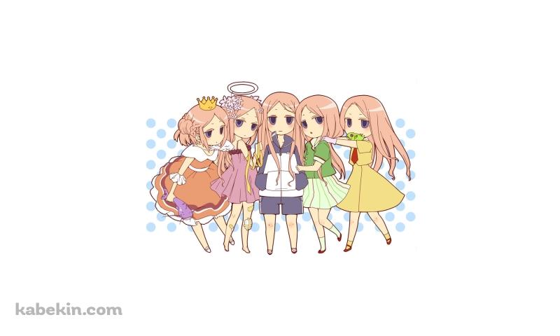 横に並んだニノ / 荒川アンダー ザ ブリッジの壁紙(800px x 480px) 高画質 PC・デスクトップ用